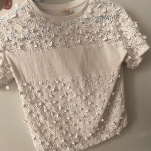 Beautiful zara flower top